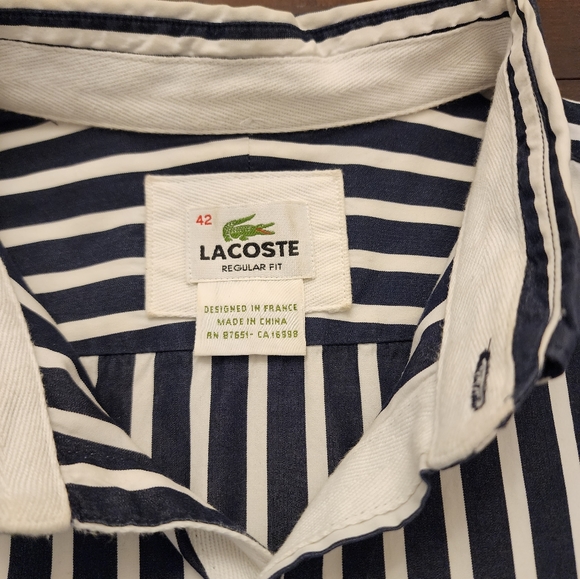 Men long sleeve button down shirt size Large - Picture 2 of 3